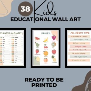 Educational Wall Art Bundle
